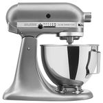 KitchenAid Ultra Power Plus Series 4.5-Quart Tilt-Head Stand Mixer, Contour Silver, KSM96CU