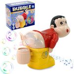 Farting Toy, Fart Bubble Blower Funny Toy Party Music Led Light Colorful Bubbles,Christmas Stocking Stuffers Gift for Kids (Boy)