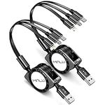 Multi Charging Cable [2Pack 4Ft] 3 