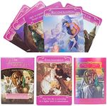 TWWDE AUG Oracle Cards Deck,The Romance Angels Tarot, 44 Tarot Oracle Deck,Love Oracle Cards,Tarot Cards with Guide Book, Oracle Cards Deck,Tarot Cards Set,Keywords, Yes or No(Romance Angels)
