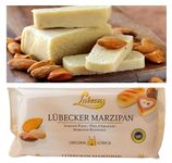 Lubecca, Lubecker Marzipan Lubeca Lubecker 200g Almond Paste. 52% Almond, product of Germany 7oz