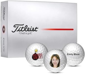 Titleist Pro V1X Personalized Golf Balls | Add Logo, Image or Text | 1 Side (Set of 12)