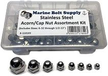 Stainless Steel Acorn/Cap Nut Assor
