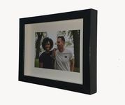 KALA POTLII Wall Decorative Wood Display Shadow Box Picture/Photo Frame for Home and Office Decore (Black,7X9)