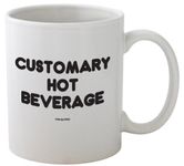 Funny Guy Mugs Customary Hot Beverage Mug, 11-Ounce, White