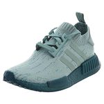 adidas Originals Women's NMD_R1 W PK Running Shoe, Tactile Green/Tactile Green/Petrol Metallic, 7 UK