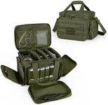 DSLEAF Tactical Gun Range Bag for 4