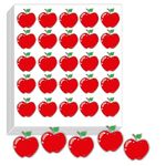 Apple Shape Stickers,1 Inch Mini Apples for Teachers Reward Stickers Red Apple Stickers for Kids Cute Fruit Stickers Fall Classroom Decor School Incentives Classroom Awards Decorations,500 Pcs