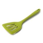 Zeal Silicone Non-Stick Slotted Fish Slice/Cooking Turner (30cm) -Lime