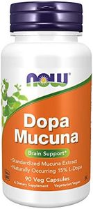 NOW DOPA Mucuna,90 Veg Capsules