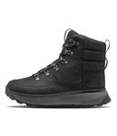 THE NORTH FACE Men's Bergen Leather Wp Snow Boot, Tnf Black/Tnf Black, 9