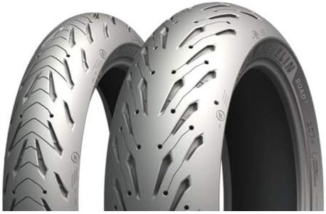 Michelin 708260 ROAD5 TRAIL Front 120/70ZR19 M/C 60W Tubeless Type (TL) Motorcycle