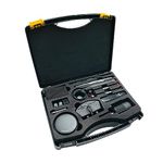 Bergeon 7814 Watches Repair Starter Service kit with 18 Tools for Watchmakers, Black, Classic