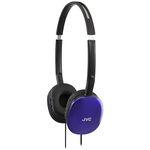 JVC HAS160A Flat Headphones - Blue