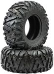 Set of 2 Hakuba Ramhorn Offroad ATV/UTV Tire 27x11-12, 27 11 12 6PR/TL (6 Ply, Tubeless) All-Terrain, Bighorn Style Tire