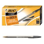 BIC Cristal Bold Ball Pen, Black