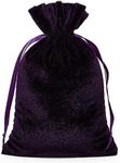 Tarot Bags: Purple Luxury Velvet 6" X 9"