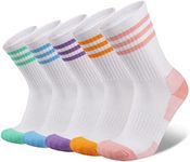 Cooplus Womens Athletic Crew Socks 