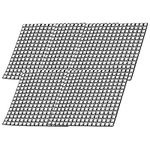 AZDelivery 5 x RGB LED Panel WS2812B 16x16 256 LEDs Flexible Led Module 5050SMD IC Single Addressable Full Color Functions with DC5V Compatible with Raspberry Pi