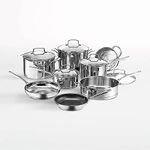 Cuisinart Chef's Classic Stainless Cookware 13-Piece Set, 77-13