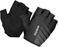 GripGrab RIDE Padded Short Finger Summer Cycling Gloves Lightweight Cushioned Fingerless Road Bike Bicycle Glove