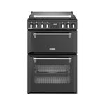 Stoves Richmond Deluxe 60Ei RTY 60cm Electric Cooker with Induction Hob - Black - A/A Rated