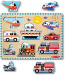 Melissa & Doug Vehicles Sound Puzzl