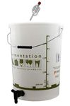 Young's 25 Litre Fermentation Bucket with Drilled Lid, Tap and Airlock