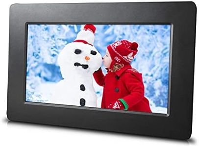 7 inch Digital Picture Frame - Simple to use - HD Screen - USB and SD Card Support - Best Frame for Slideshows