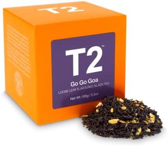 T2 Tea Go Go Goa Black Tea, Loose Leaf Black Tea in Gift Cube, 100 g