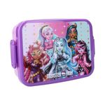 My sweety pop - Lunch Box - Monster High - For Kids - Nursery - School - Holiday - Meal - 16cm - For Girls - Purple/Pink - Gift Idea