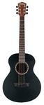 Washburn Apprentice Series 6 String Acoustic Guitar, Right, Black Matte (AGM5BMK-A)