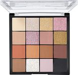 MARS Highly Pigmented Mesmereyes Smoky Eyes, 16-Color Eyeshadow Palette | Multicolor | Matte Finish | Shimmery Eye Shadow Palette | (20.8 G) (02-Multicolor)