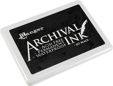 Ranger Archival 3 Jet Ink Pad Jumbo Black