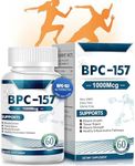 BPC 157 Peptide Capsules, BPC-157 Pro, New Protective Compound 157 - for Muscle Workout, 1000Mcg, 60 Capsules (1)