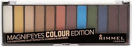 Rimmel London Magnif'eyes Eye Contouring Palette, 004 Colour Edition, 14.16 g