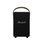 Marshall Tufton Portable Bluetooth Speaker, Multi-Directional Sound, 20+ Hours of Playtime - Black and Brass