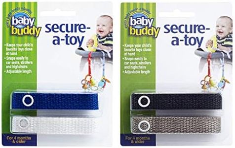 Baby Buddy Secure-A-Toy Safety Strap, Boys