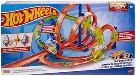 Hot Wheels Toy Car Track Set Action