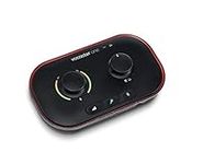 Focusrite Vocaster One — Podcasting Interface for Recording as a Solo Creator. Use Auto Gain, Enhance, and Mute for Easy Podcasting. Small, Lightweight, and Powered by Computer