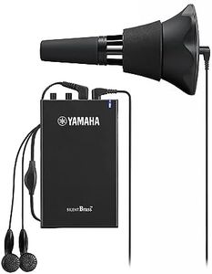 Yamaha SILENT Brass System For Trumpet - Pickup Mute & Personal Studio Included (SB7J)