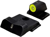 DXT2 Big Dot w/Yellow Front Sight - Tritium Front & Rear Night Sights fits: S&W M&P Shield, Shield Plus, & Shield Optics Ready (OR) in 9mm & 45 ACP Models