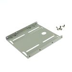 AAA PRODUCTS | Metal 2.5" To 3.5" Hard Drive Mounting Adapter / Bracket / Holder Kit – For SSD / HDD - Mounting Screws Included - Silver