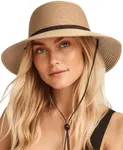 FURTALK Womens Wide Brim Sun Hat wi