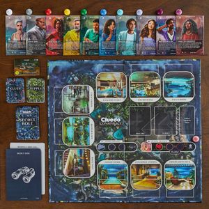 Cluedo Conspiracy Board Game – Mystery Deduction Family Game