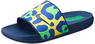 Nike OFFCOURT Slide-Dynamic Yellow/Coastal BLUE-DX1257-700-7