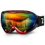 ZHA ZHA OTG Ski Goggles, Anti Fog 1