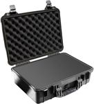 Pelican 1500 Case with Foam for Camera (Black)