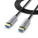 ATZEBE 30M HDMI Cable, Fibre Optic HDMI Cable High Speed 18Gbps HDMI 2.0 Support 4K@60Hz HDR10, 4:4:4, 3D, ARC, HEC, CEC, HDCP 2.2