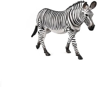 zalati Animaux Jouets Personnages Nature Prairie scène Architecture Wildlife Education Jouets d'apprentissage décoration pour Enfants - zèbre
